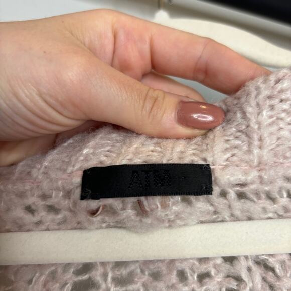 ATM Open Cable-Knit Cardgian - Picture 4 of 11